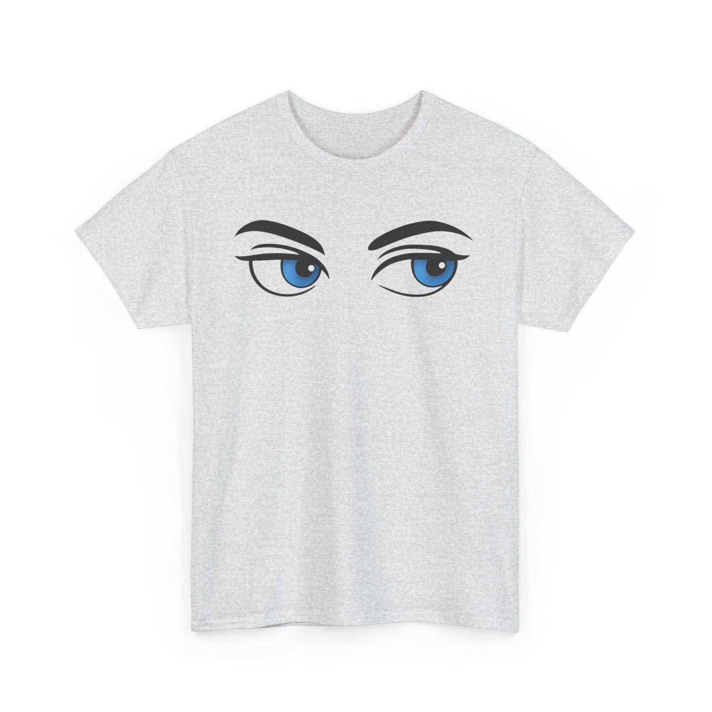 Funny Side Eye T-Shirt – Unisex Cotton Tee, Retro Graphic Shirt, Unique Gift for Friends, Casual Summer Outfit, Trendy Streetwear Top, Statement Shirt, Everyday Wear