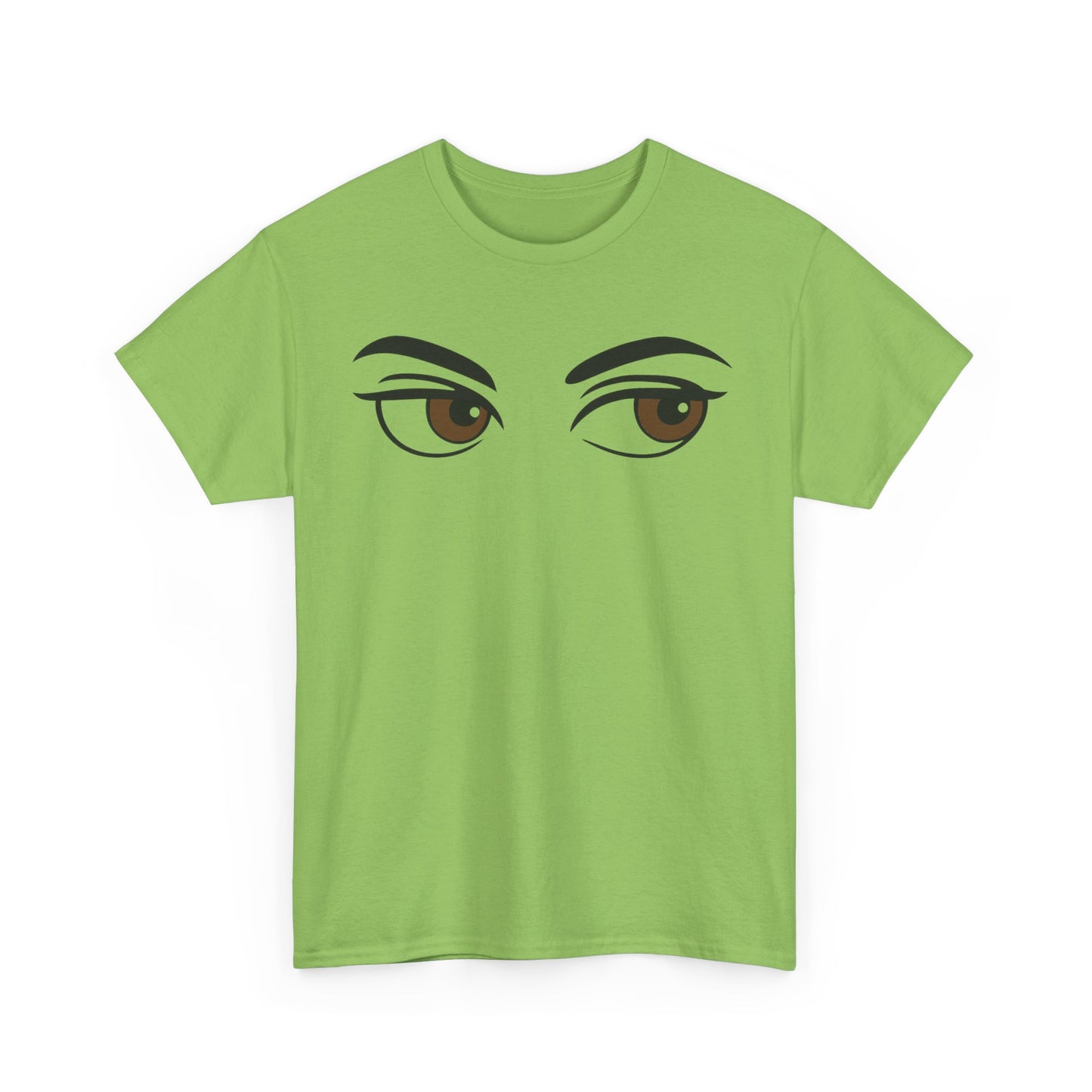 Funny Side Eye T-Shirt – Unisex Cotton Tee, Retro Graphic Shirt, Unique Gift for Friends, Casual Summer Outfit, Trendy Streetwear Top