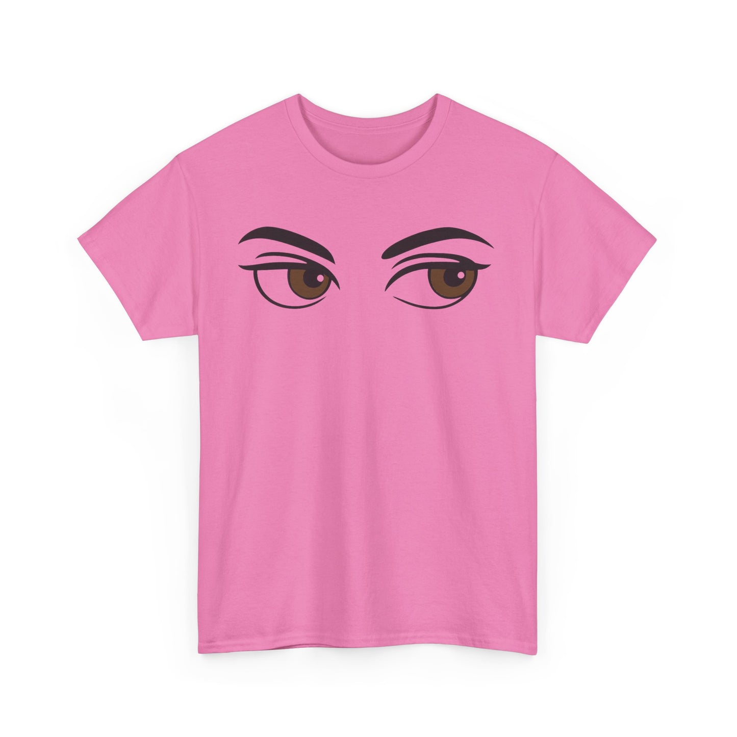 Funny Side Eye T-Shirt – Unisex Cotton Tee, Retro Graphic Shirt, Unique Gift for Friends, Casual Summer Outfit, Trendy Streetwear Top