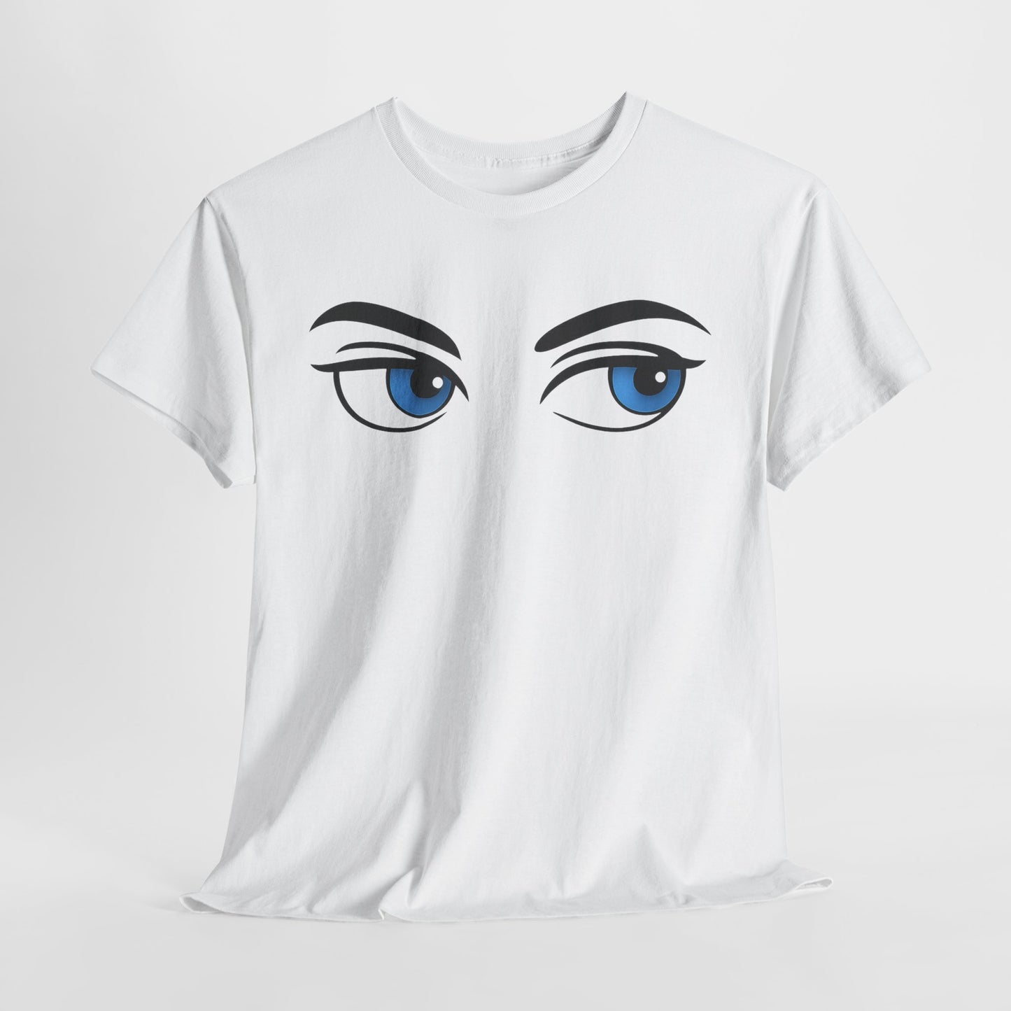 Funny Side Eye T-Shirt – Unisex Cotton Tee, Retro Graphic Shirt, Unique Gift for Friends, Casual Summer Outfit, Trendy Streetwear Top, Statement Shirt, Everyday Wear