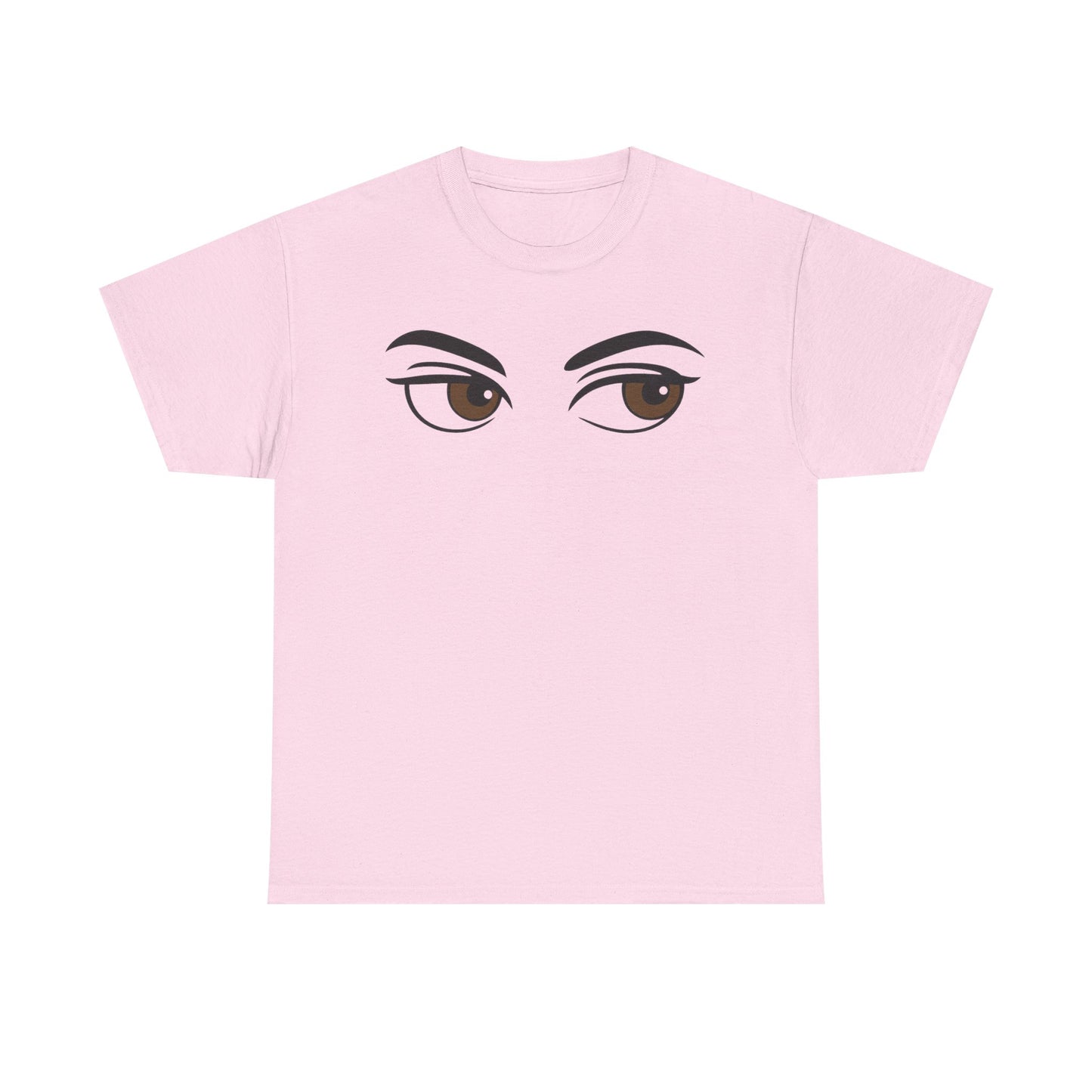 Funny Side Eye T-Shirt – Unisex Cotton Tee, Retro Graphic Shirt, Unique Gift for Friends, Casual Summer Outfit, Trendy Streetwear Top