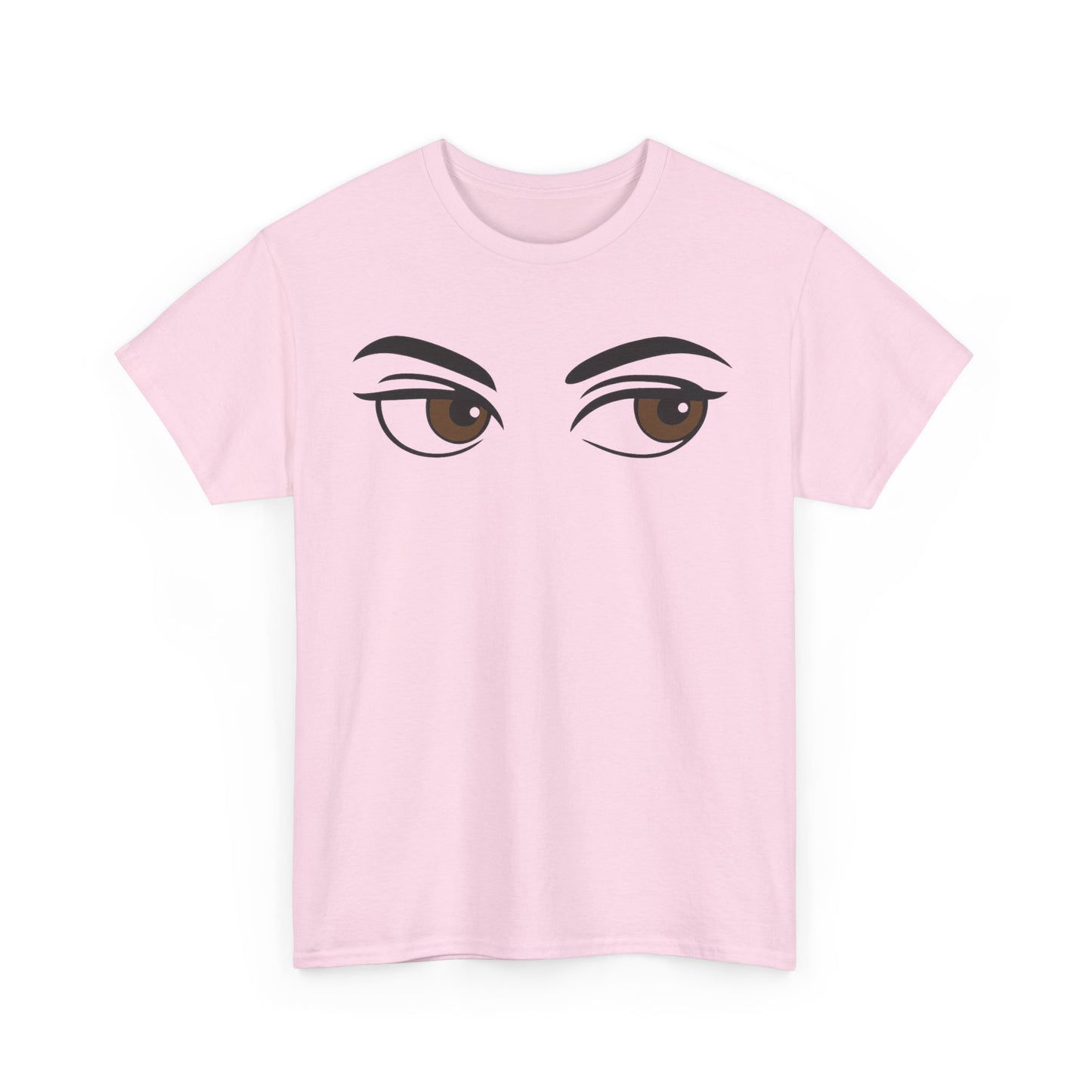 Funny Side Eye T-Shirt – Unisex Cotton Tee, Retro Graphic Shirt, Unique Gift for Friends, Casual Summer Outfit, Trendy Streetwear Top